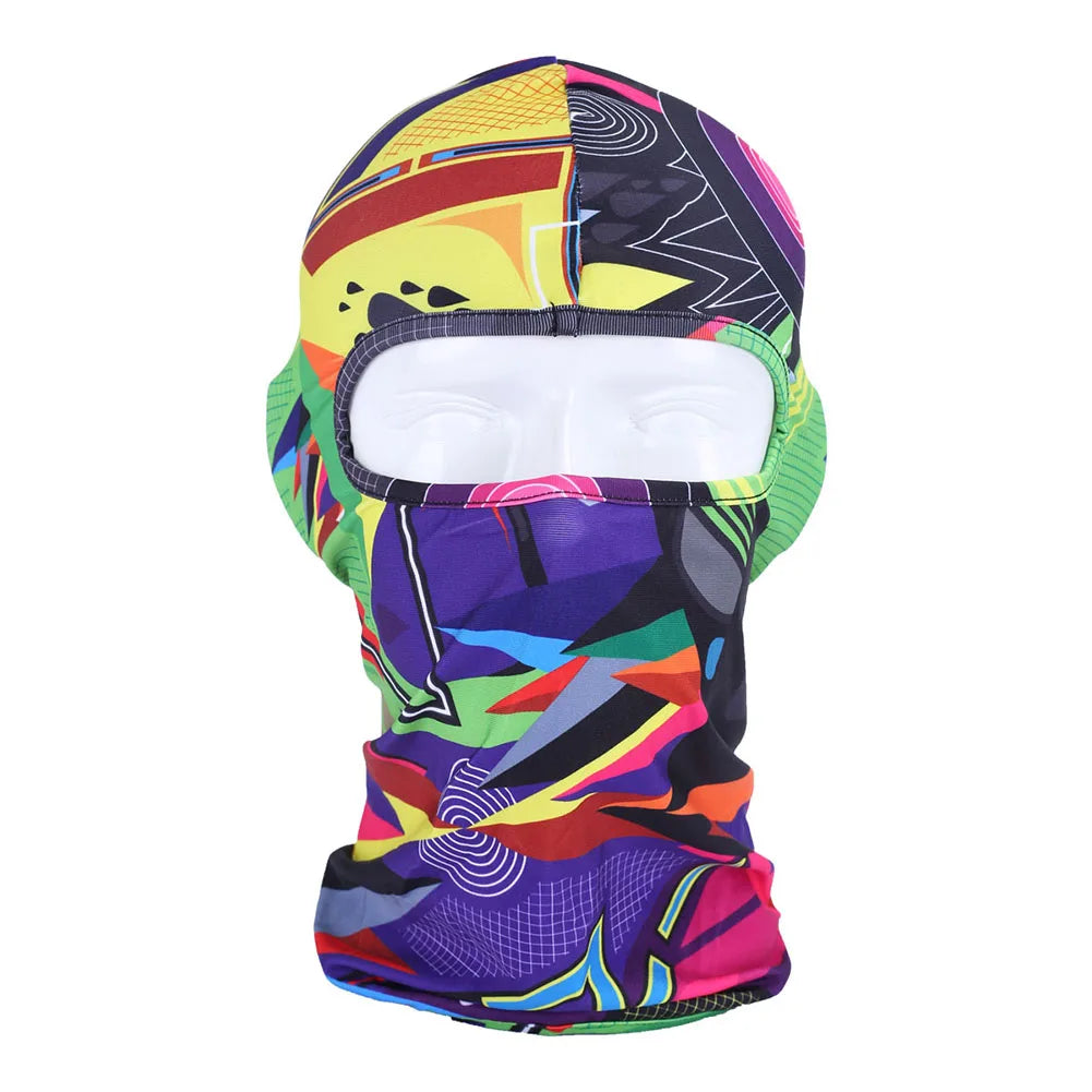Outdoor Sports Balaclava UV Protection Breathable Riding Motorcycle Face Mask Cover Headgear Cycling Neck Face Shield
