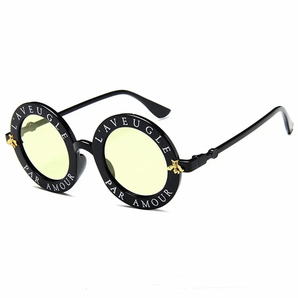 Small Round Vintage Sunglasses