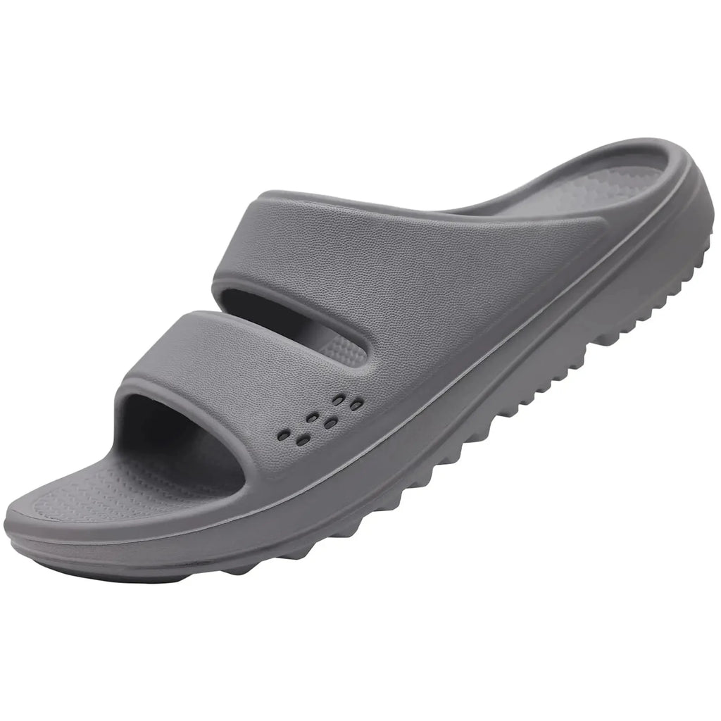 Men's Orthopedic Sandals Fashion Men's Beach Flip Flops Unisex Soft Sandals With Arch Support Home Bathroom Slides