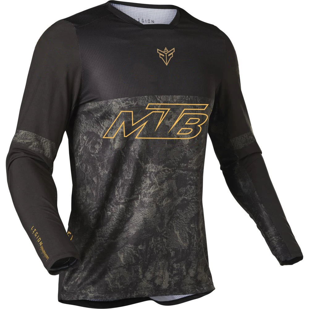Men's Long Sleeve Motocross Cycling Jerseys Downhill Mountain Bike MTB Shirts Offroad