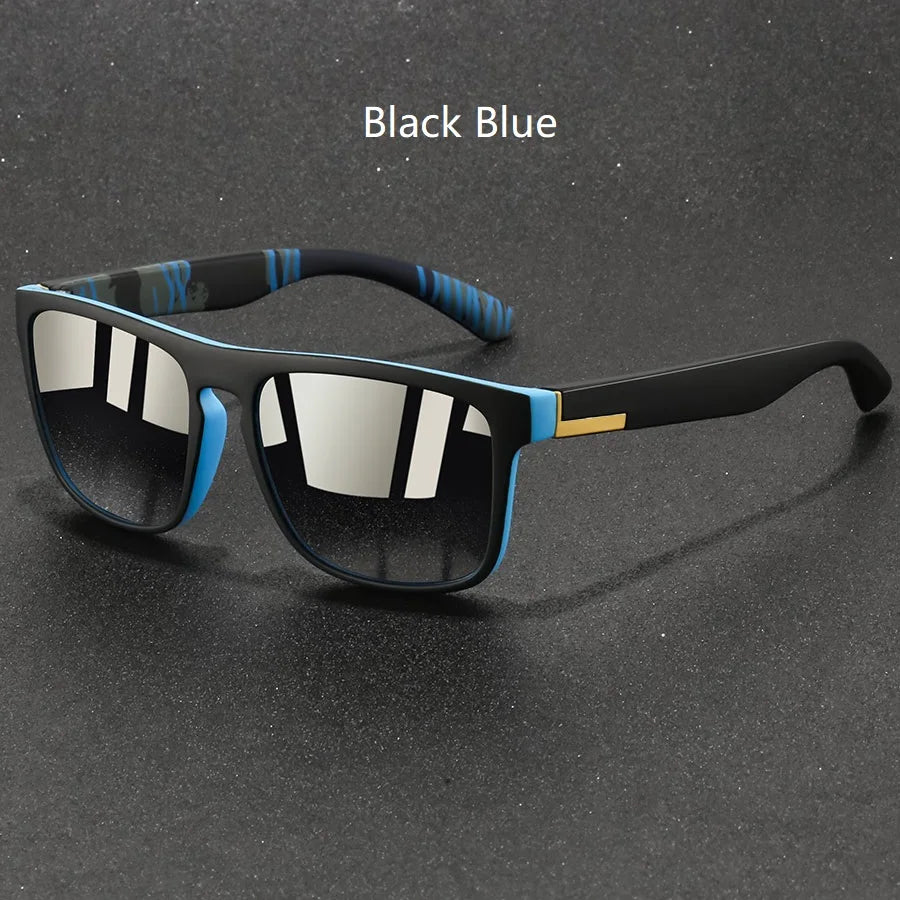 Fashion Vintage Square Sunglasses Men/Women Fishing Driving Man Luxury Brand Designer Sun Glasses Anti-Glare Retro Eyewear