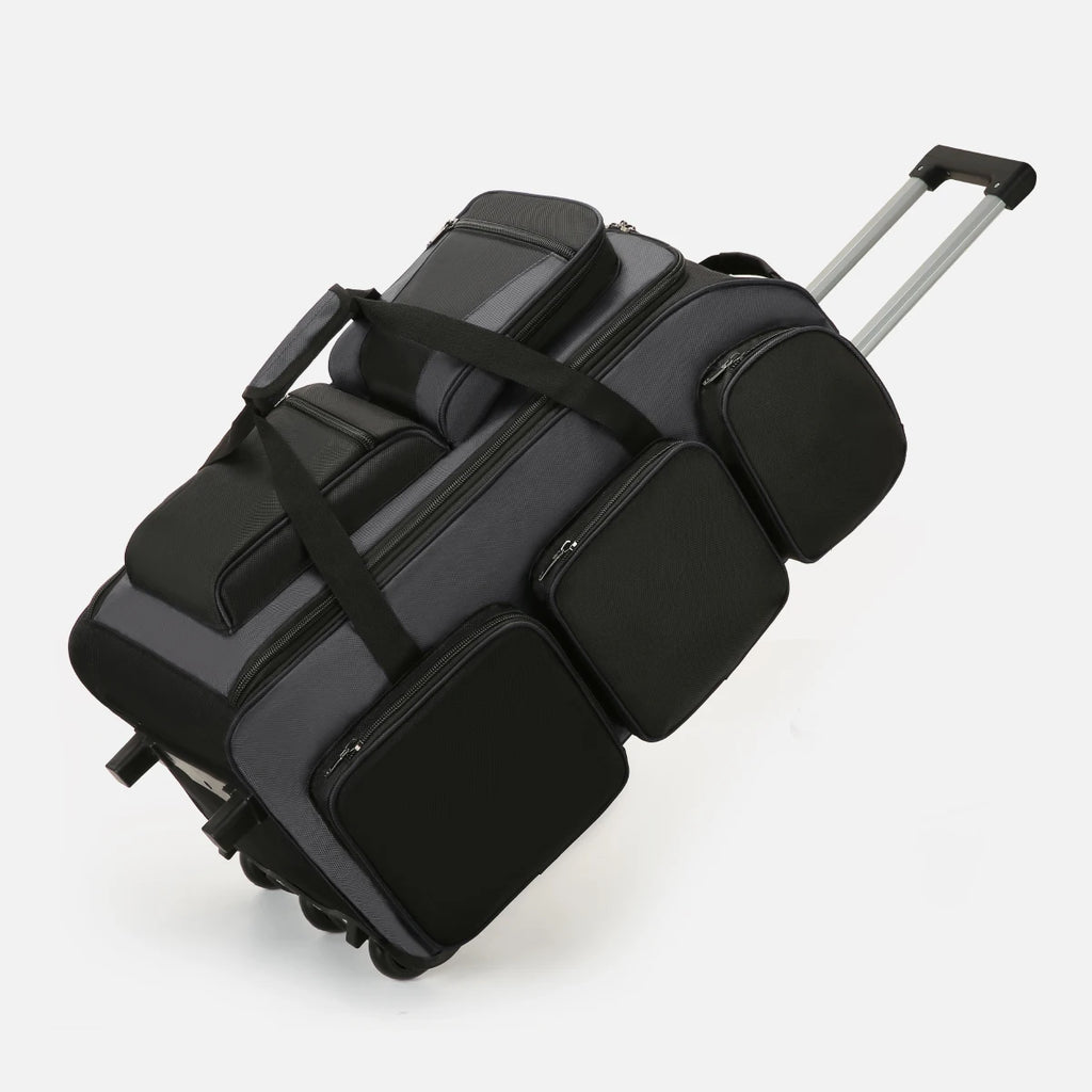 Storage Luggage Bag for Women, Foldable Fashionable Trolley Bag, Large Capacity, Lightweight Handbag for Men, Short-Distance Travel Bag, Boarding Travel Bag, for Working Abroad