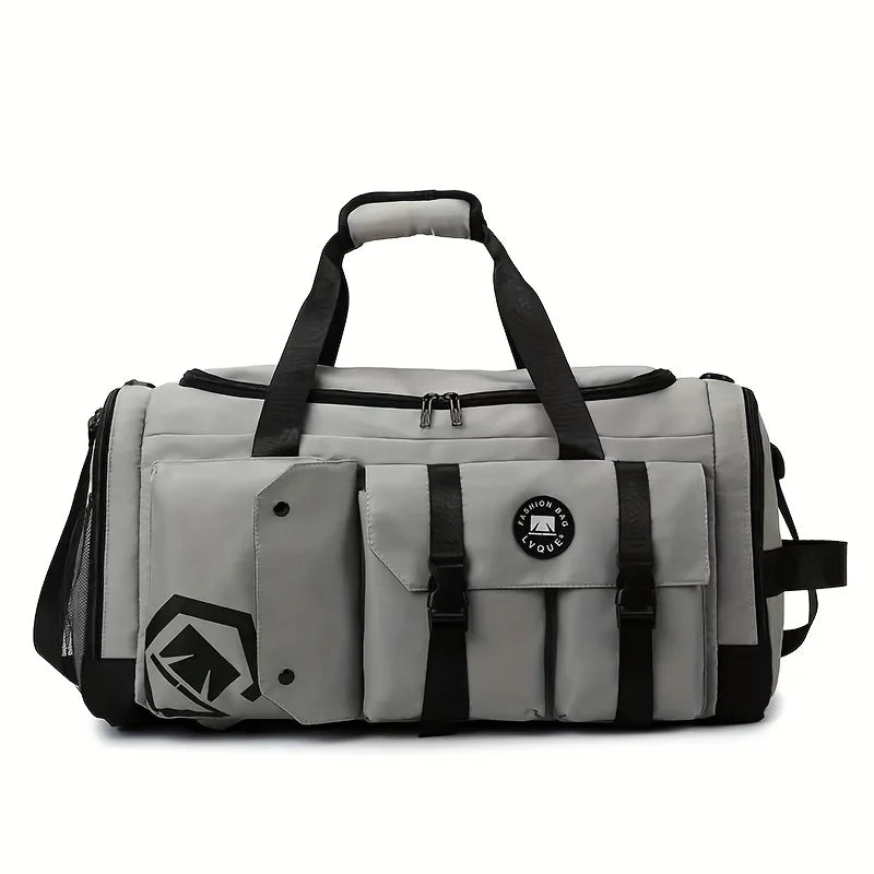 Large-capacity travel backpack, wet and dry separation, sports gym bag, independent shoe storage compartment