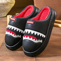 Cozy Platform Slippers Men PU EVA Memory foam Soft Shark Cute Design Comfortable Non Slip House Shoes High Quality
