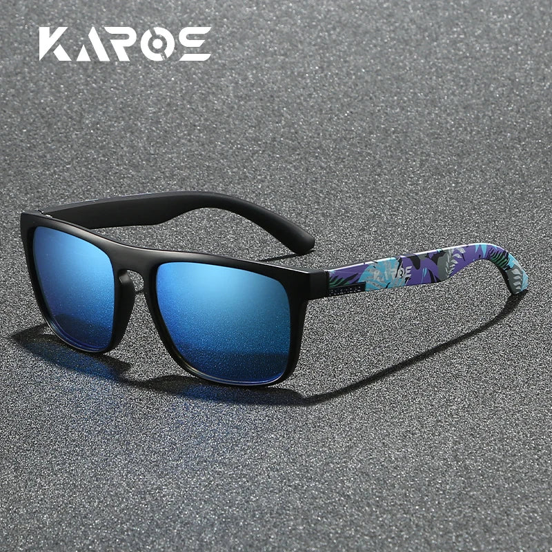 KAROS Polarized Sunglasses For Men/Women Camo Frame UV400 Protection for Driving Fishing Cycling