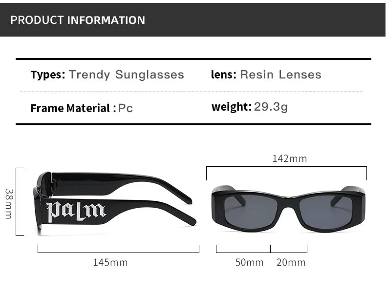 Hip Hop Small Classic Fashion Sunglasses