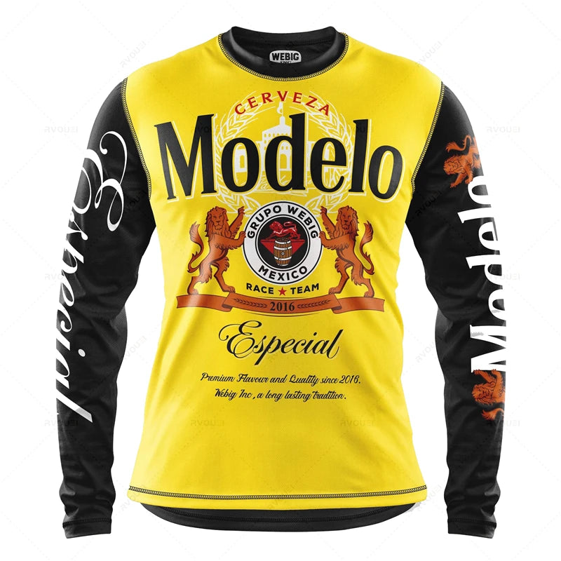 Camping Downhill Jerseys, Mountain Bike, MTB Shirts,Offroad MX Motorcycle Clothing, Motocross Sportwear, Fishing Hunting Clothes