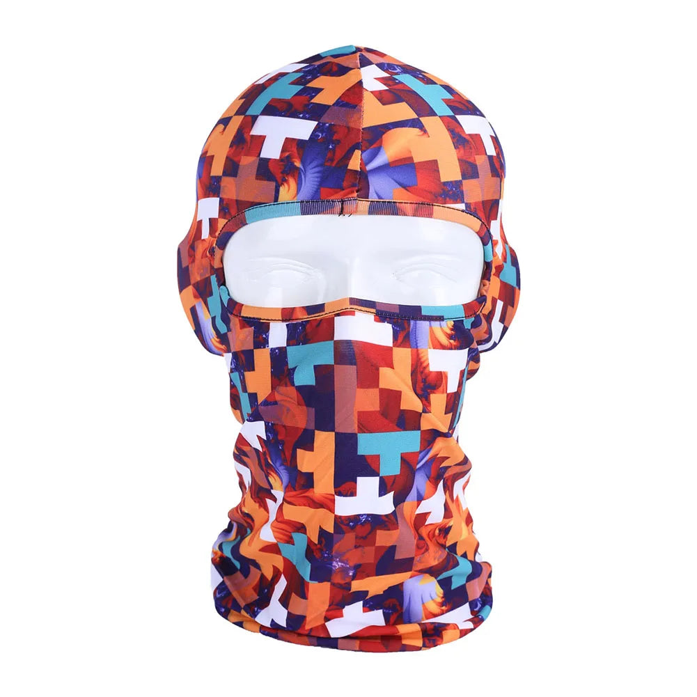 Outdoor Sports Balaclava UV Protection Breathable Riding Motorcycle Face Mask Cover Headgear Cycling Neck Face Shield