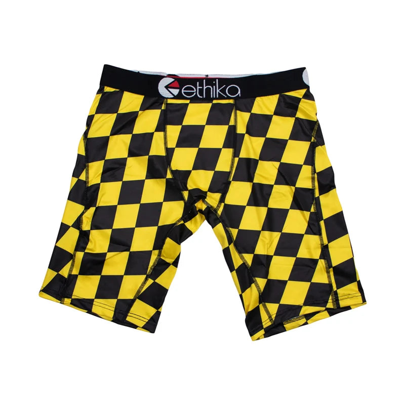 ETHIKA 1Pcs Men Underwear Breathable Crotch Mens Underpants Plus Size Sexy Man Swimming Boxers Briefs Men's Panties Boxershorts