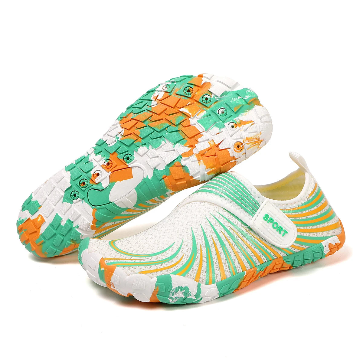 Quick-Drying Water Shoes Men/Women Outdoor Barefoot Beach Shoes Comfortable Non-Slip Upstream Shoes Unisex Water Sports Yoga