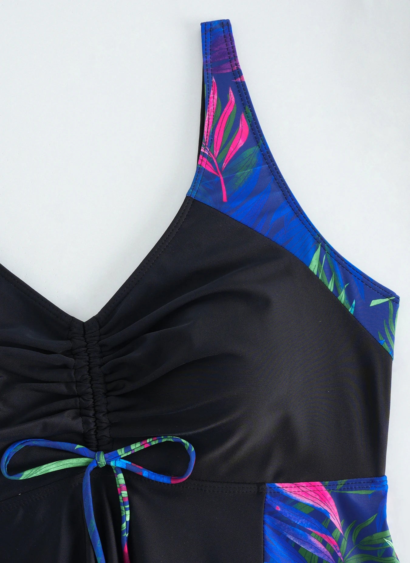 2 Pieces Leopard Plus Size Swimwear
