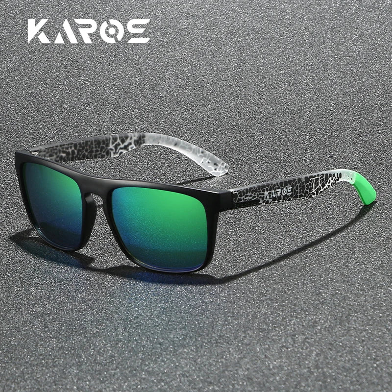 KAROS Polarized Sunglasses For Men/Women Camo Frame UV400 Protection for Driving Fishing Cycling