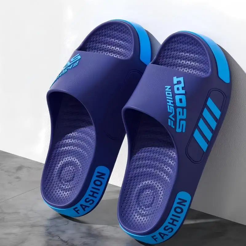 Men's and Women's Professional Design Large Size Eva Slippers Trendy Student Couple Slippers Outdoor Wear Non-Slip Slippers