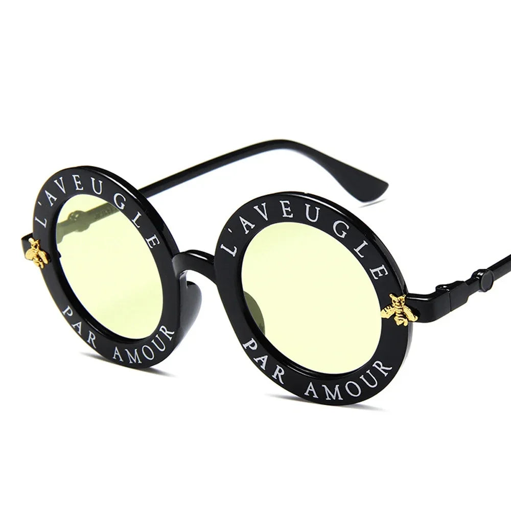 Small Round Vintage Sunglasses