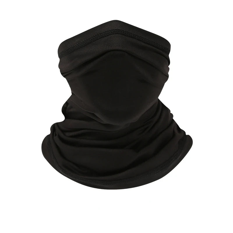 Outdoor Ice Silk Sun Protection Neck Cover, Riding Mask Full Face