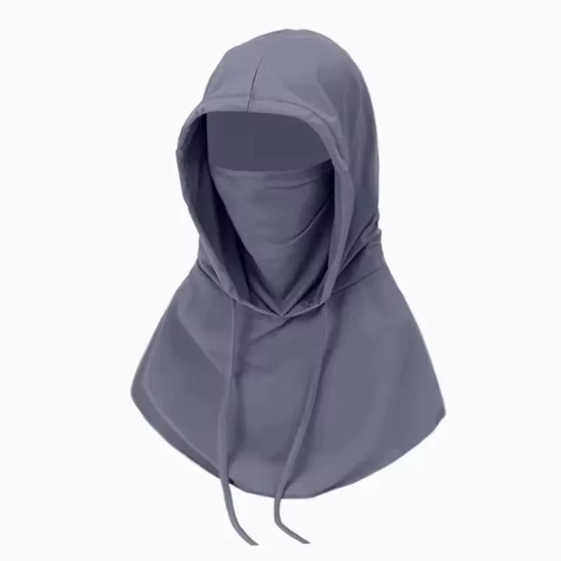 Summer Full Face Sun Protection Hat Face Mask Outdoor Hiking and Camping UV Protection Hat Neck Protection Hat