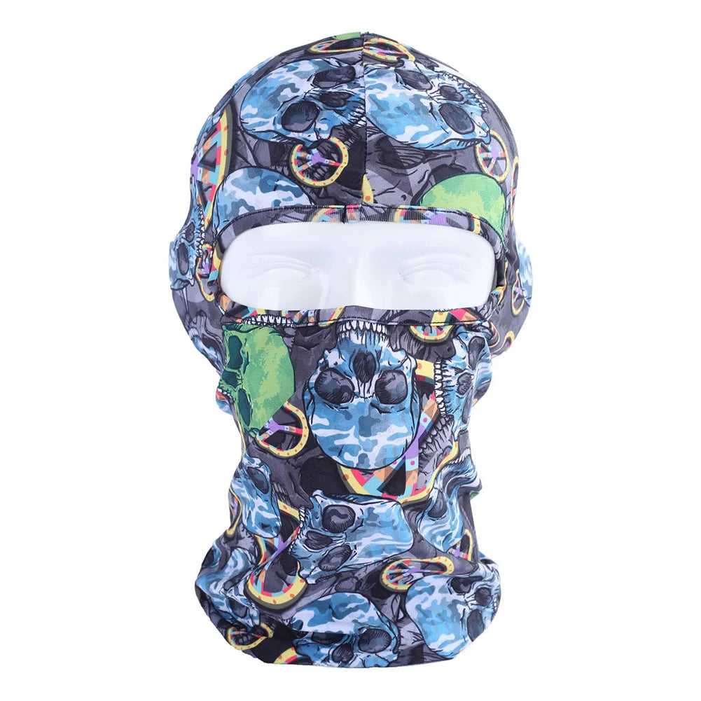 Outdoor Sports Balaclava UV Protection Breathable Riding Motorcycle Face Mask Cover Headgear Cycling Neck Face Shield