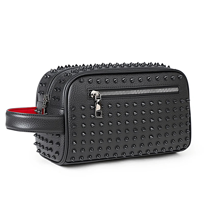 Fashion Rivet Design Men/Women High Quality Bag PU Leather