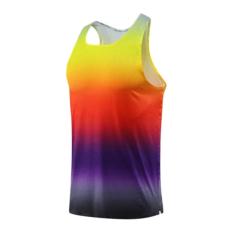 Men's Marathon Running Style Tank Tops
