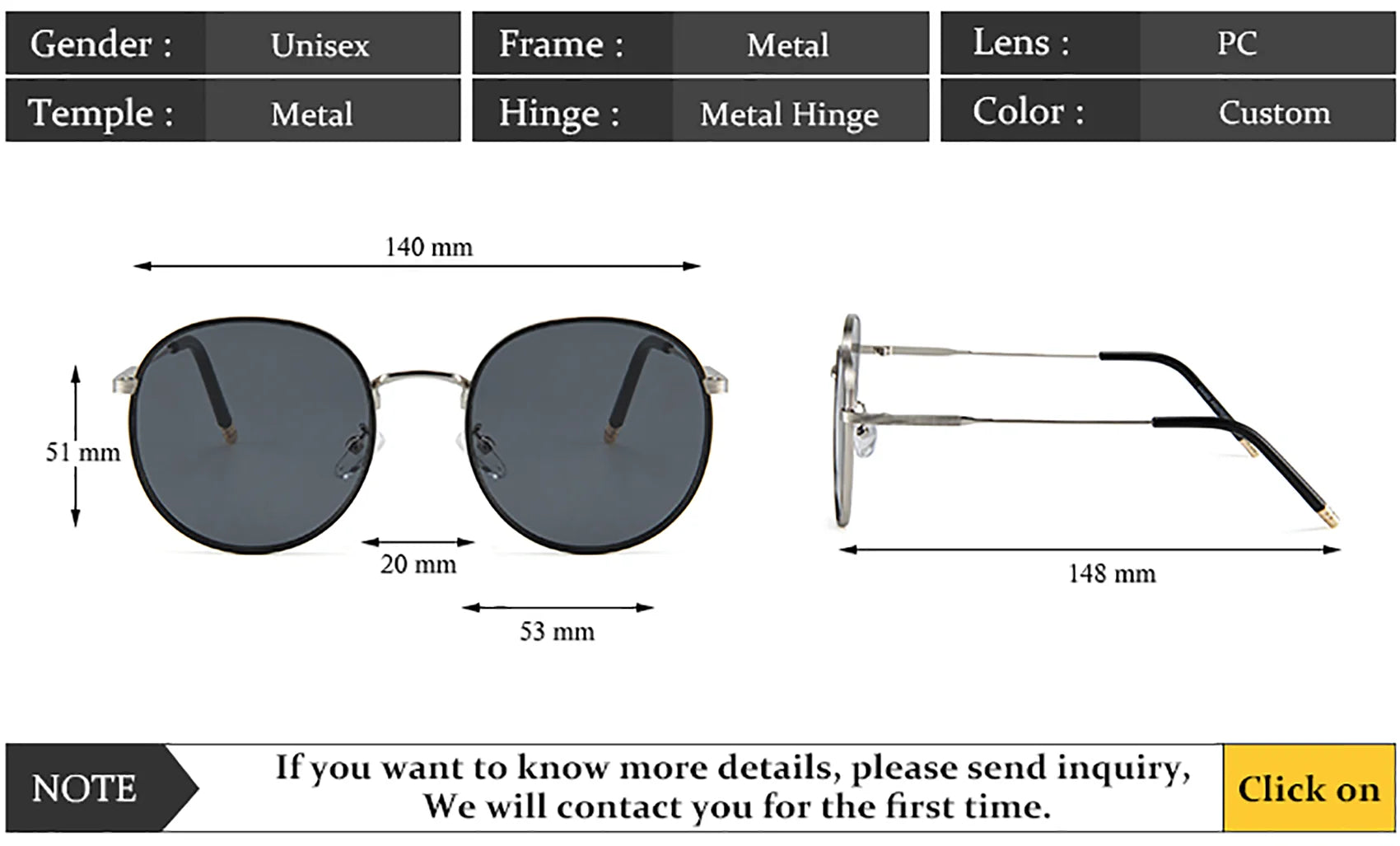 Luxury Oversized Sunglasses Metal Round Glasses UV400 Womens Vacation Style Sunglasses Daily Outfit Summer Travel Sunglasses