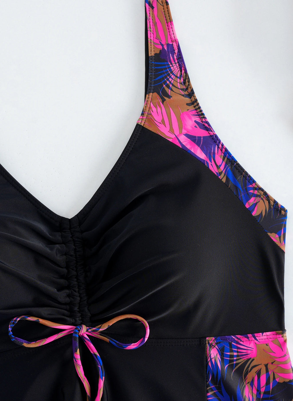 2 Pieces Leopard Plus Size Swimwear