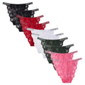 TrowBridge 10PCS Women's Panties Flowers Fashion Female Lace Bikini Hollow Out Sexy Lingerie Charming Briefs Underpants Hot Sale