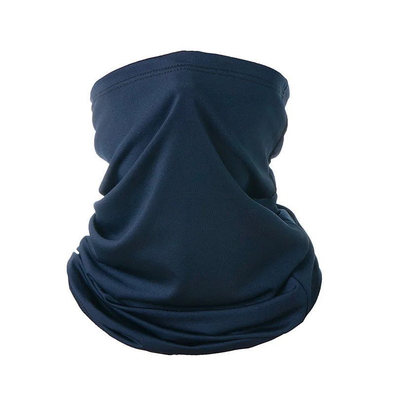 Outdoor Ice Silk Sun Protection Neck Cover, Riding Mask Full Face