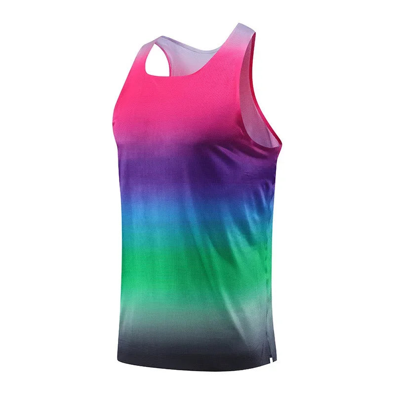 Men's Marathon Running Style Tank Tops