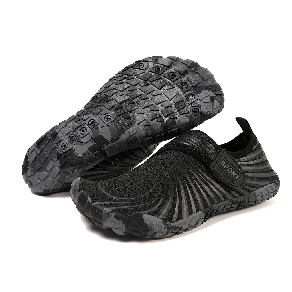 Quick-Drying Water Shoes Men/Women Outdoor Barefoot Beach Shoes Comfortable Non-Slip Upstream Shoes Unisex Water Sports Yoga