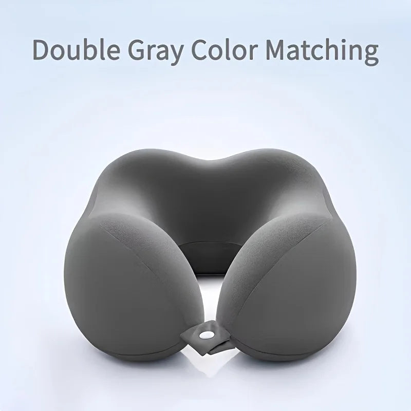 U-shaped Neck Pillow，Medium Soft U-shaped Neck Pillow for Travel and Office | Ergonomically Designed