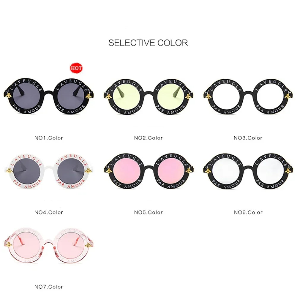 Small Round Vintage Sunglasses