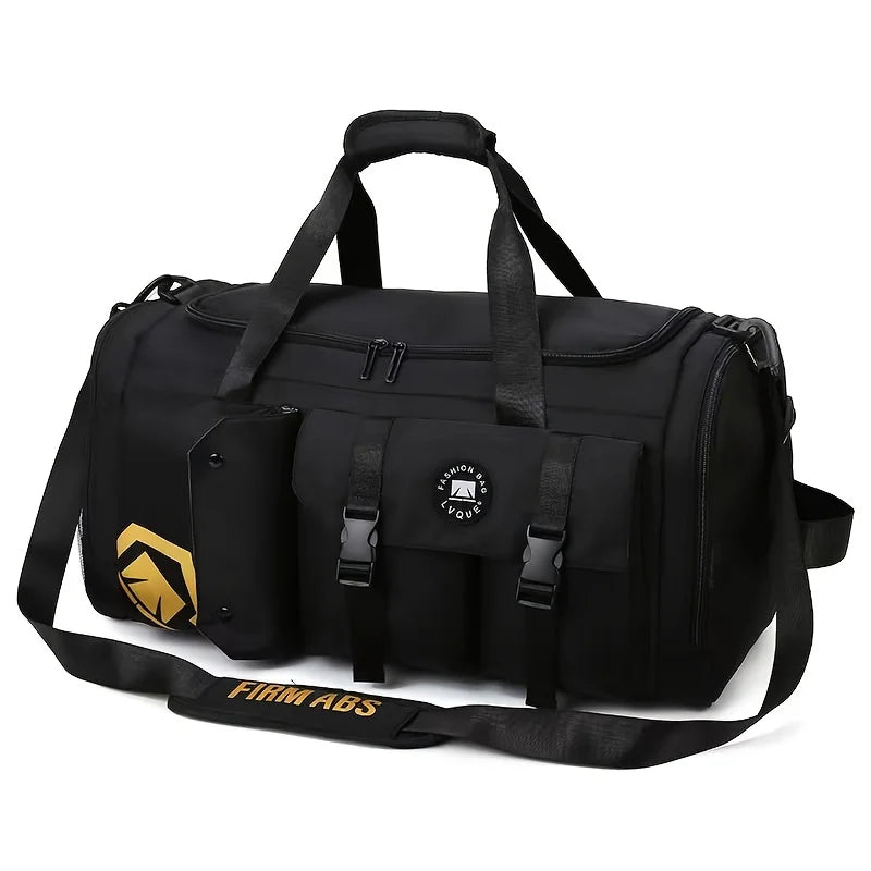 Large-capacity travel backpack, wet and dry separation, sports gym bag, independent shoe storage compartment