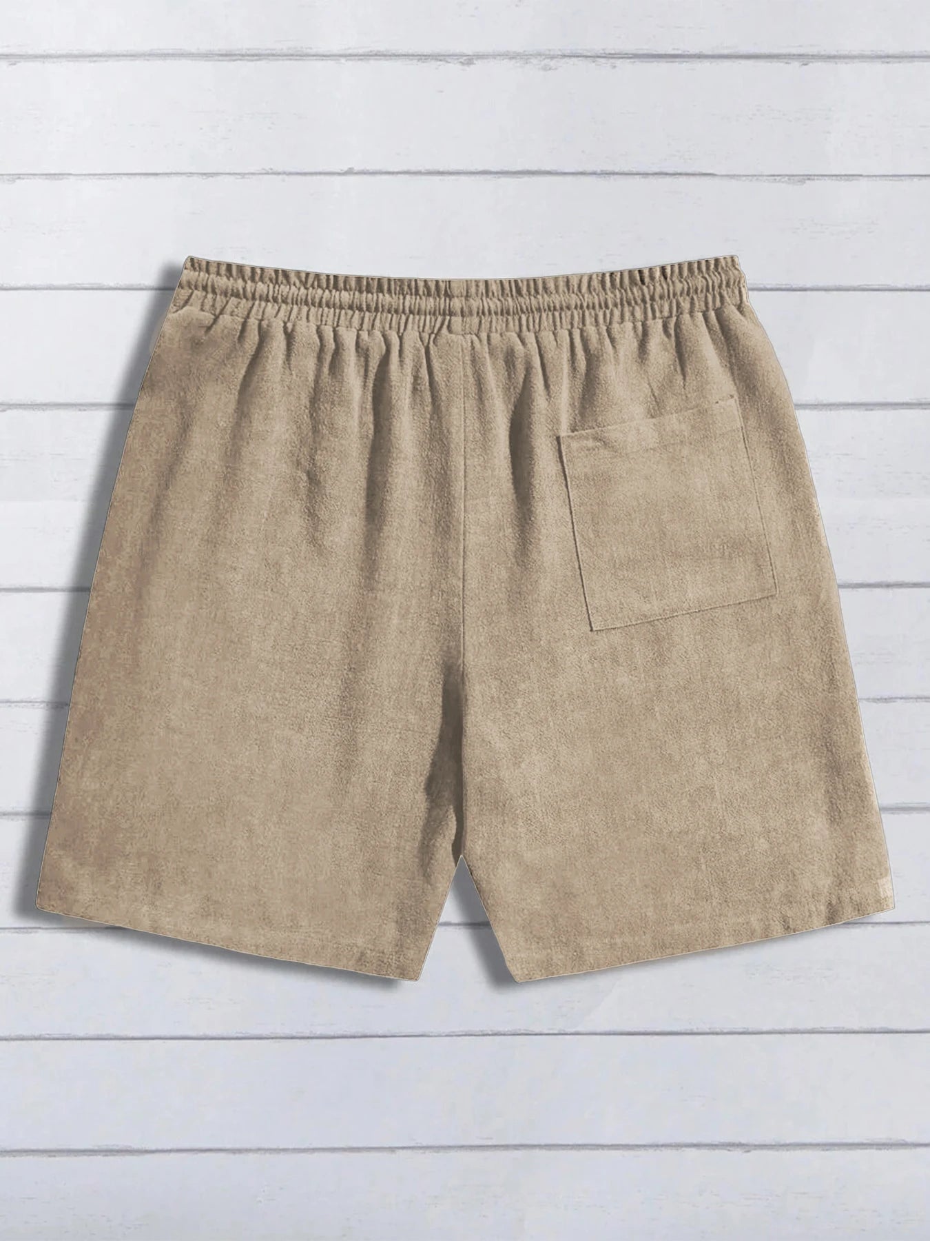 Thin linen shorts for men, loose and casual, five-inch pants, cotton and linen, breathable