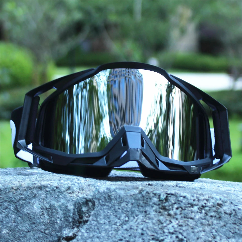 Motorcycle Sunglasses Men Motocross Safety Protective MX Night Vision Helmet Goggles vintage Driving Glasses gafas retro moto