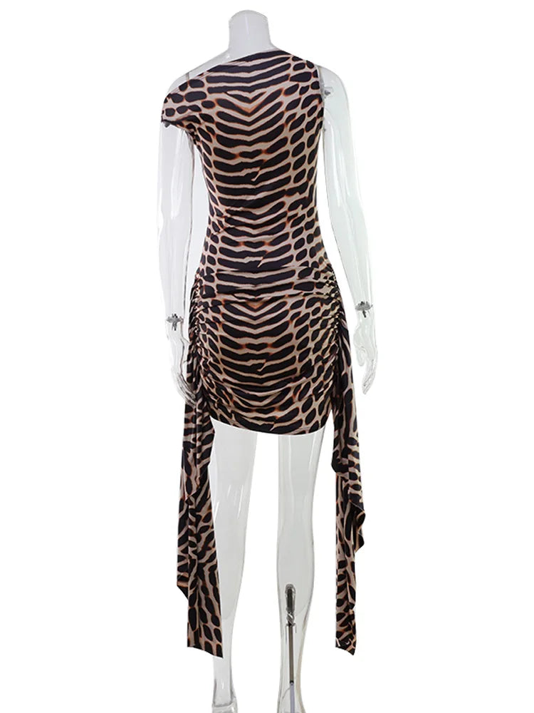 Slash Neck Women Dresses Sleeveless Sheath Ribbon Fashion Party Outfits Sexy Club Bodycon Hip Wrap