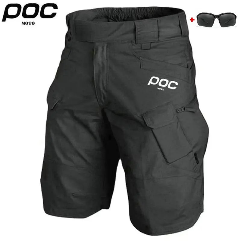 MOTO POC MTB Shorts Men's Mountain Bicycle Short Offroad DH Motorcycle Bike Sports Quick Dry Downhill Short Pants