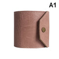 Leather Money Wallet Organizer, The Cash Wrap Wallet, Handy Fast Cash Access Money Holder, Small Compact Luxury Pocket Wallet