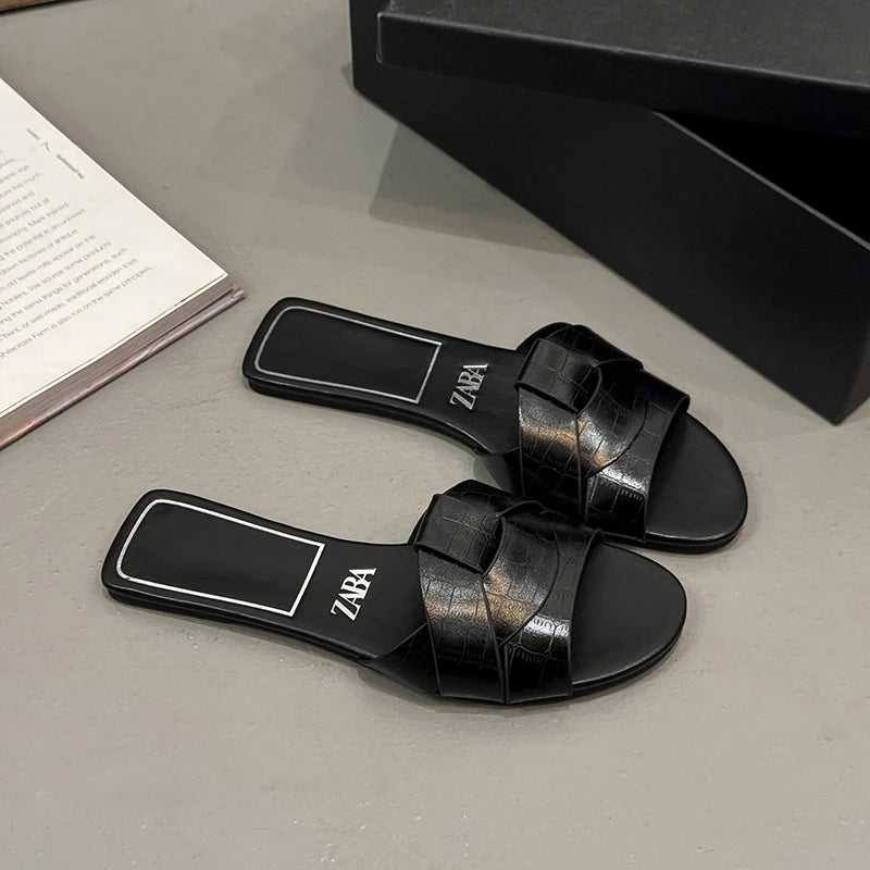 Designer Women'S Solid Color Fashion Slippers Zapatos De Mujer Women'S Shoes Slippers Women Slippers Women Shoes