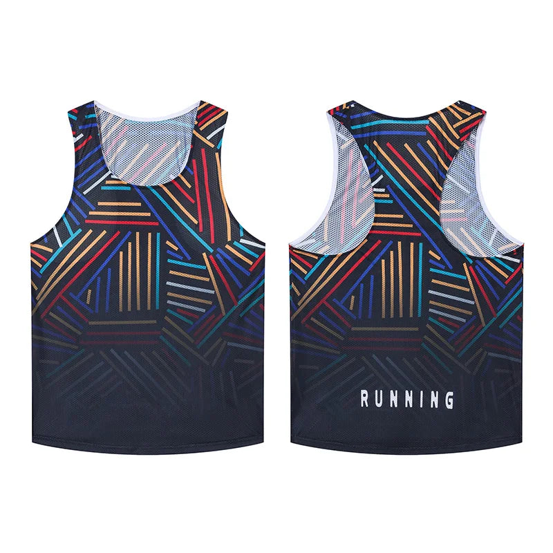 Men's Casual Sports Tank Top Breathable Polyester Spandex