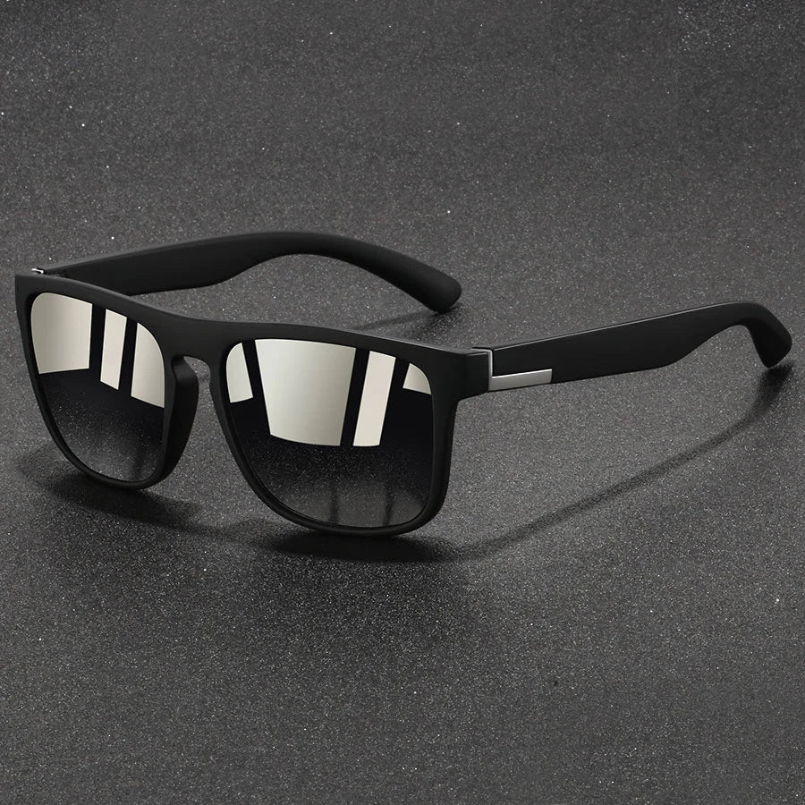 Fashion Vintage Square Sunglasses Men/Women Fishing Driving Man Luxury Brand Designer Sun Glasses Anti-Glare Retro Eyewear