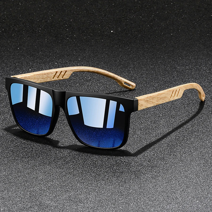 Fashion Vintage Square Square Frame Sunglasses Men/Women Fishing, Driving, Luxury Brand Designer Sun Glasses