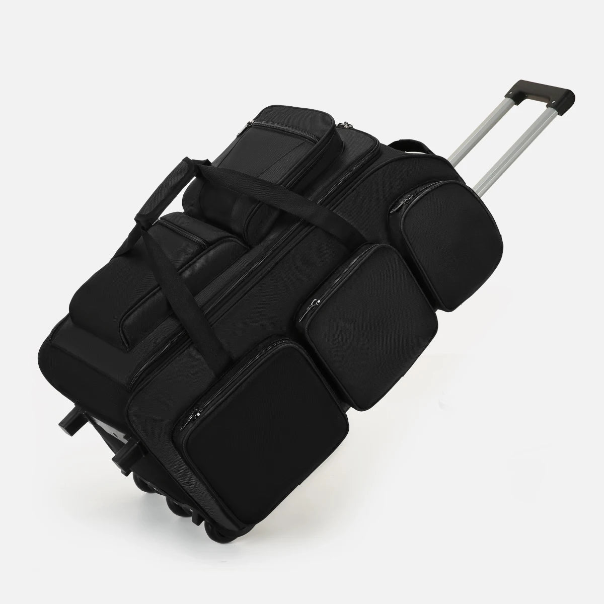 Storage Luggage Bag for Women, Foldable Fashionable Trolley Bag, Large Capacity, Lightweight Handbag for Men, Short-Distance Travel Bag, Boarding Travel Bag, for Working Abroad
