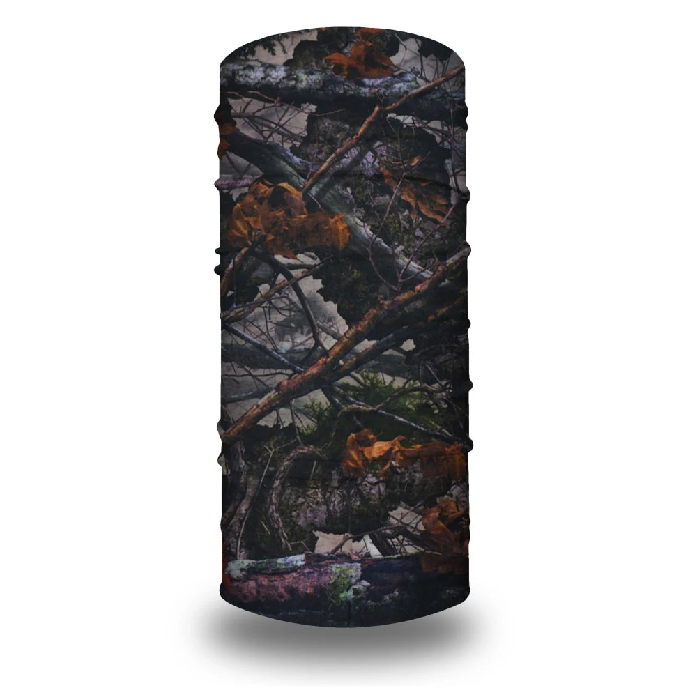 Multi-Purpose Camo Hunting Tactical Bandana Seamless Neck Gaiter Tube Mask Face Shield Hiking Camping Realtree Printed Scarf