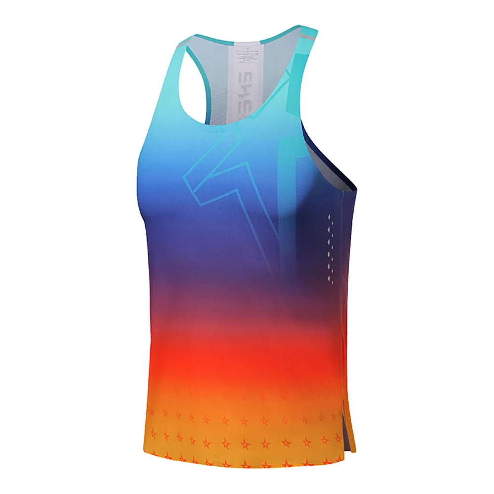 Men's Marathon Running Style Tank Tops