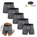 5pcs Men's Breathable Boxer Shorts