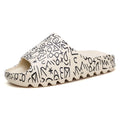 Unisex House Shoes Non-Slip thick Soft Platform Slide Sandals for Women/Men Indoor Outdoor Shower Bathroom Slipper