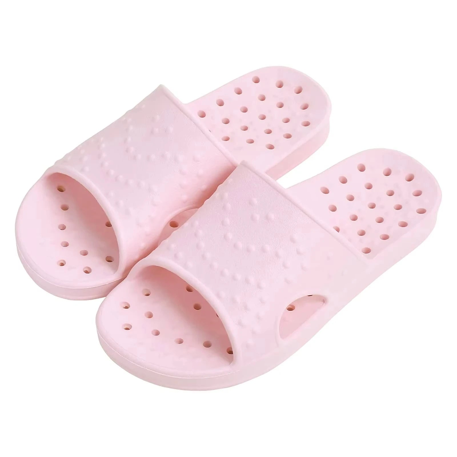 Comwarm Quick Drying Shower Slippers For Women/Men Beach Slides With Arch Support Super Soft Bathroom Slippers With Drain Holes