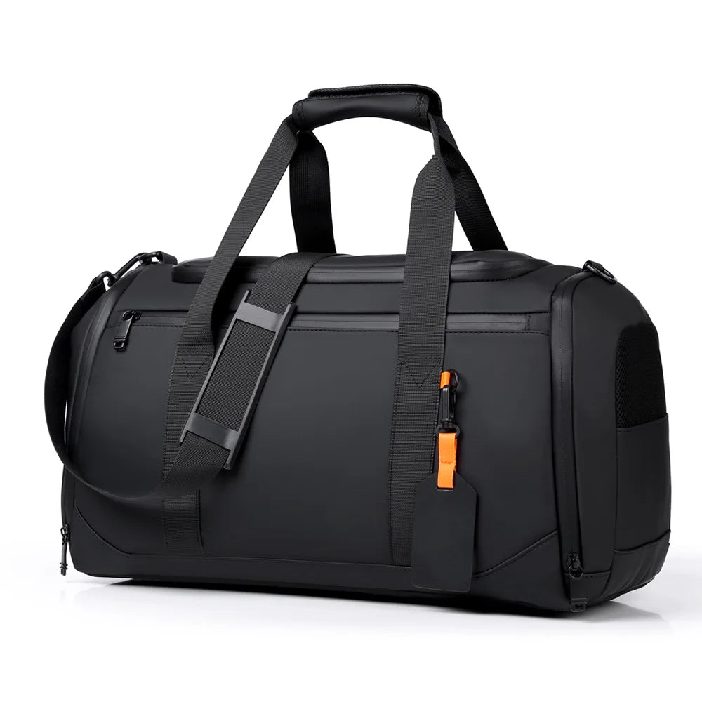 Gym Duffel Bag Yoga Fitness Sport Bag Wet Dry Travel Handbag Outdoor Swimming Camping Pack Large Business Satchel with Shoes Bag