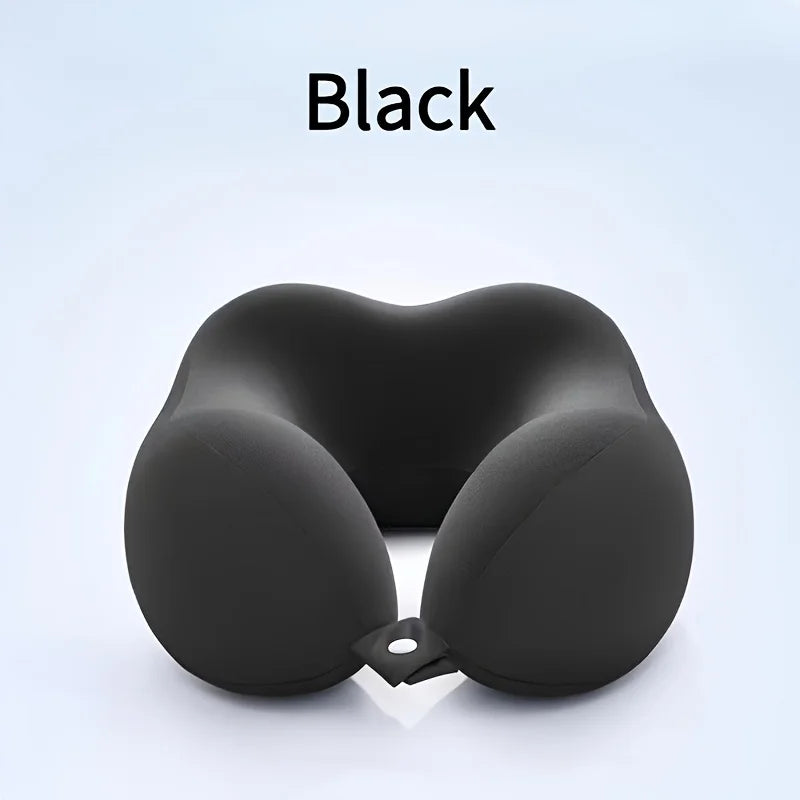 U-shaped Neck Pillow，Medium Soft U-shaped Neck Pillow for Travel and Office | Ergonomically Designed
