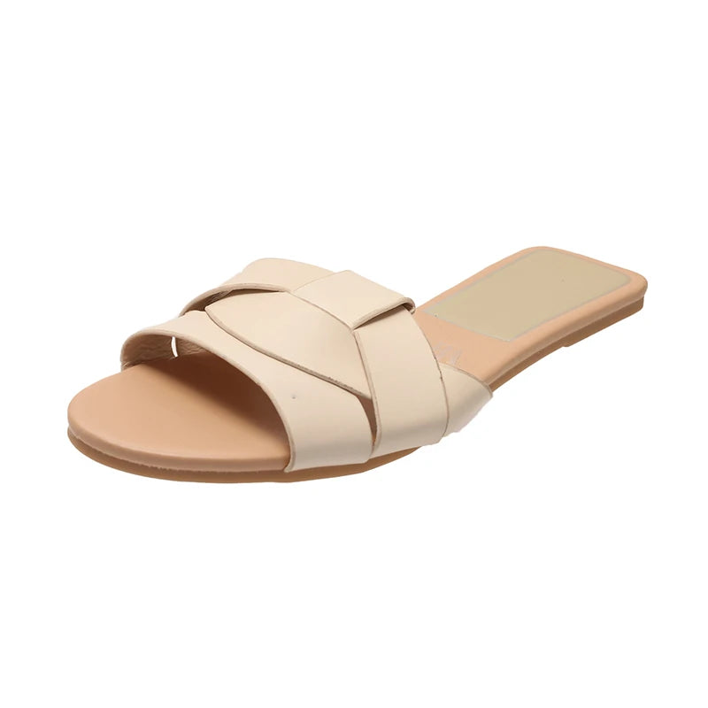 Designer Women'S Solid Color Fashion Slippers Zapatos De Mujer Women'S Shoes Slippers Women Slippers Women Shoes